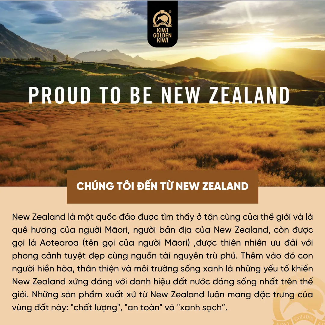 Kiwi Golden Kiwi - Proud to be New Zealand